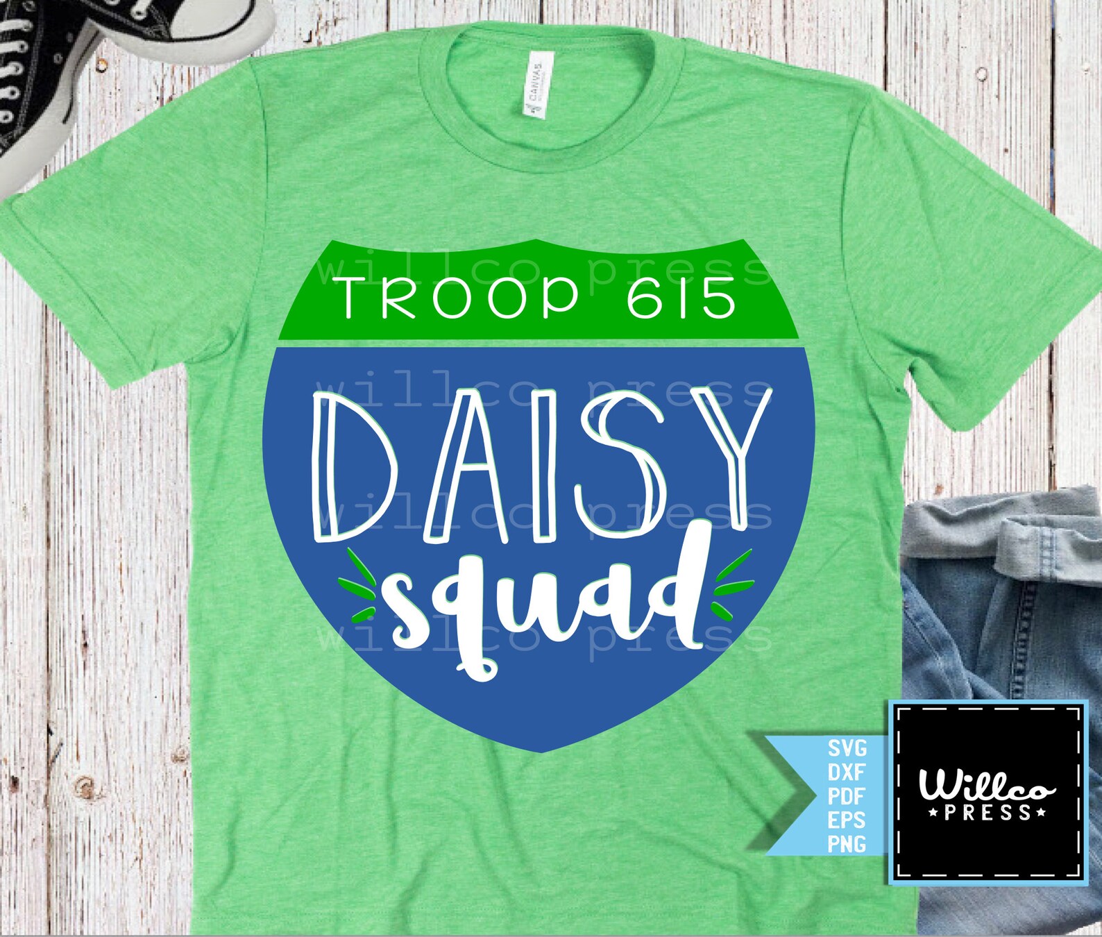 Girl Scout svg Girl Scout Daisy svg Daisy svg troop svg Etsy