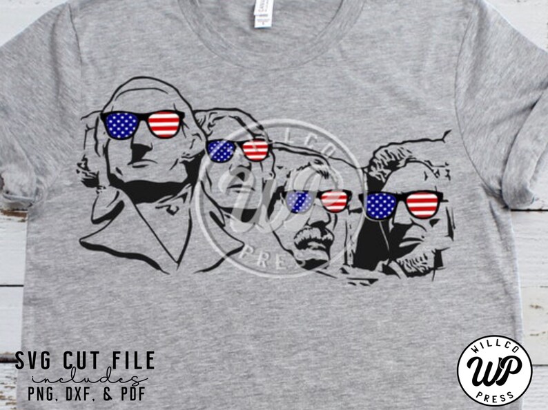 Mount Rushmore svg, Patriotic svg, America Flag svg, png, dxf, svg files for cricut, shirt, sublimination, iron on, clipart, memorial day