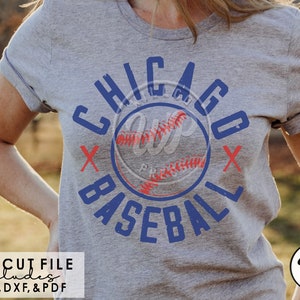 Chicago Baseball svg, sublimination,  transparent png, digital, dxf, svg files for cricut, Chicago shirts, iron on