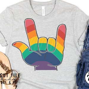 Love Sign, Pride Month svg, LGBTQ rainbow, png, dxf, svg files for cricut, , sublimination, vinyl cut file, iron on, shirts