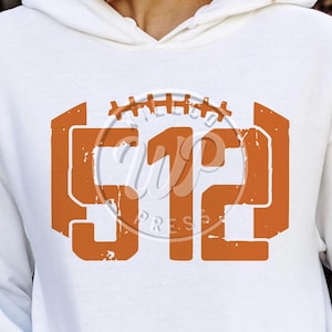 512 Football svg, Austin Texas area code, digital download, dxf for silouhette, svg files for cricut, vinyl cut file, local clipart