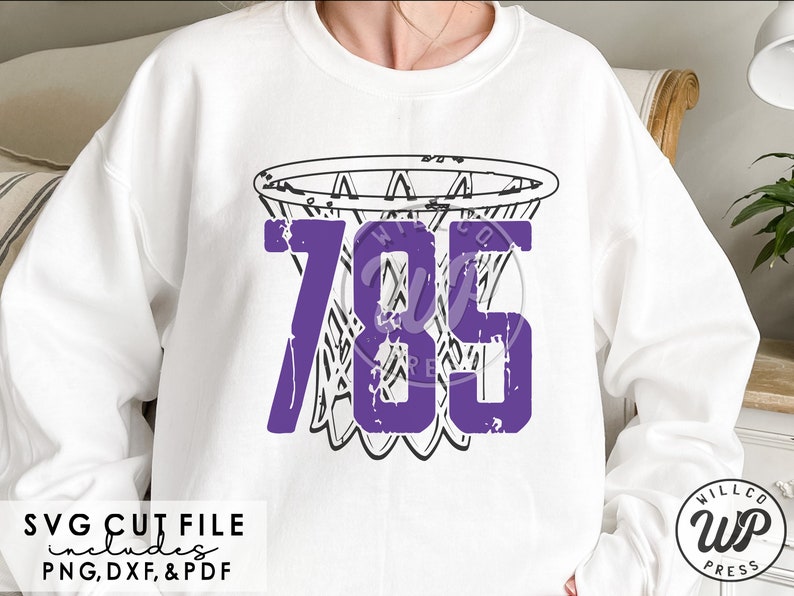 785 Basketball Svg, Kansas Svgs, Area Code, Grunge Distressed, Png, Dxf ...