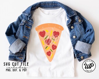 Pizza svg, Hearts, Distressed, png, dxf, cricut cut file, digital, instant download, clipart
