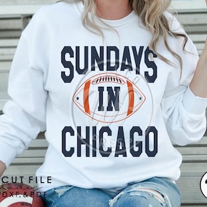 Sundays in Chicago, Football svg, png, dxf, svg files for cricut, , clipart, iron on, sublimination, vinyl cut file