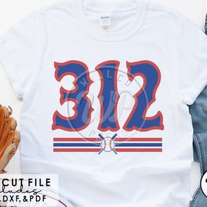 312 honkbal png, Chicago svg, 300 dpi clipart, Illinois netnummer, dtf afbeelding, svg-bestanden voor cricut, dxf voor silhouet