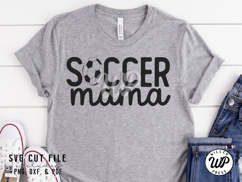 Soccer Mama Svg Soccer Mom Svg Png Dxf Svg Files for | Etsy