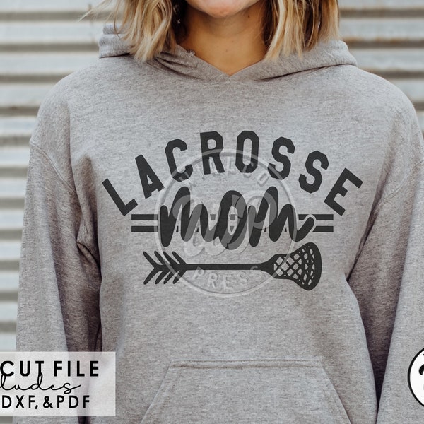 Lacrosse mom svg, digital download, school lacrosse shirts, transparent png, dxf for silouhette, svg files for cricut, sublimination