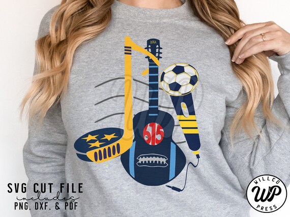 Nashville Sports Svg Pro Teams Tennessee Football Hockey - Etsy