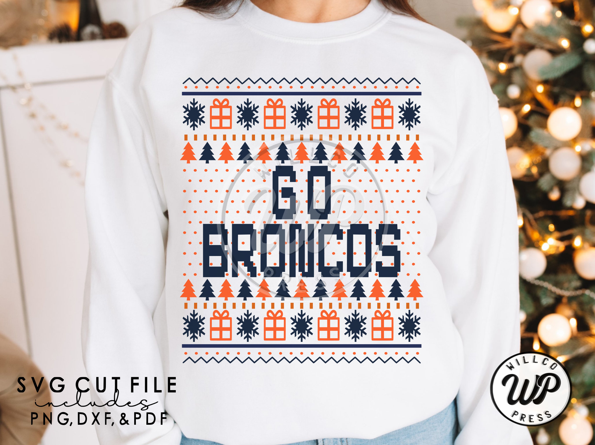 Denver broncos cheap ugly sweater