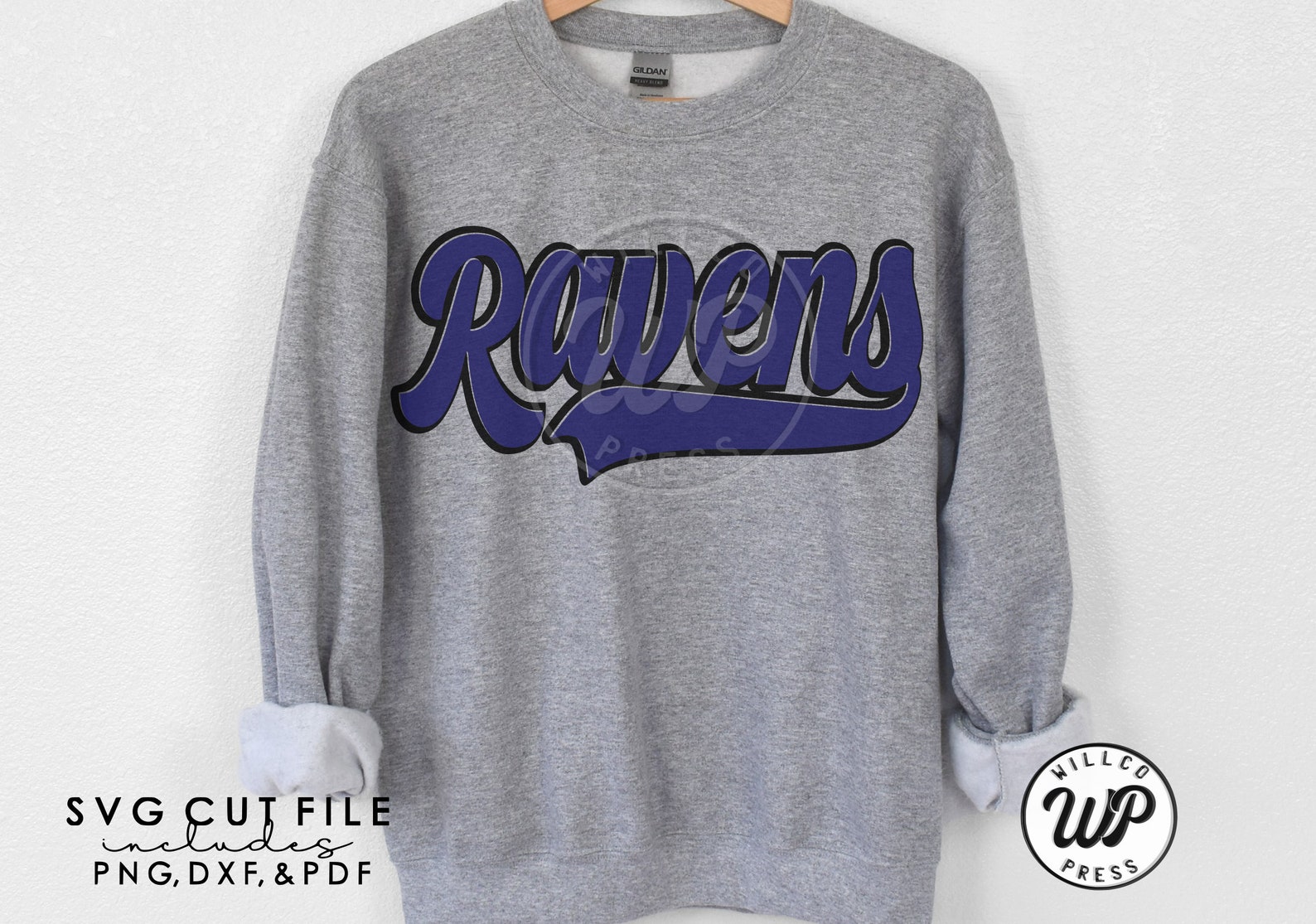 Ravens Retro Svg, Svg Files for Cricut, Dxf, Png, Sublimination, Vinyl