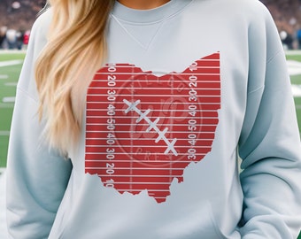 Ohio Field Lines svg, Football svg, png, dxf, svg files for cricut, , sublimination, vinyl cut file, iron on, silouhette