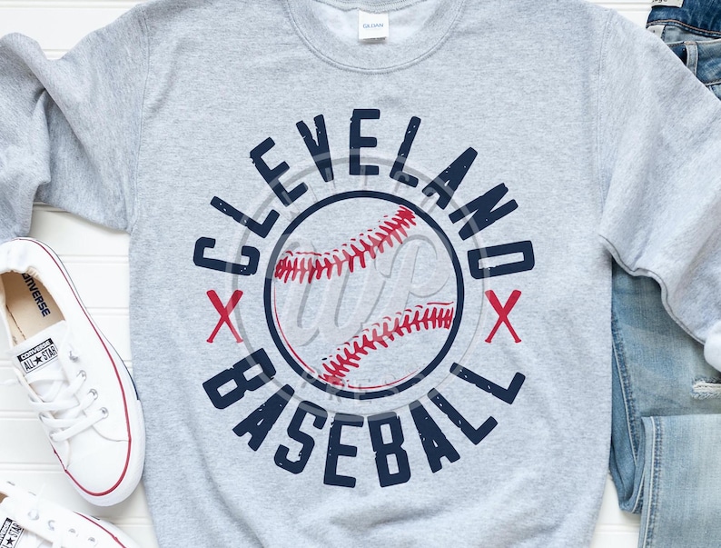Cleveland Baseball svg, sublimination,  transparent png, digital, dxf, svg files for cricut, Cleveland shirts, iron on, retro shirt design, tumbler clipart, silouhette, vinyl cut file, outfit ideas