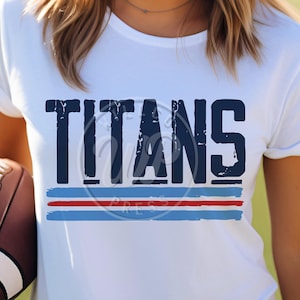 Titans grunge svg, voetbalshirts, digitale download, transparante png, dxf voor silouhette, svg-bestanden voor cricut, dtf-afdrukken, vinyl knippen