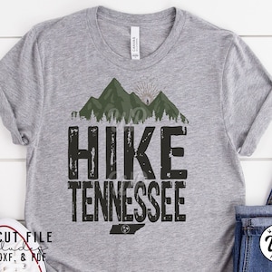 Hike Tennessee svg, Hiking svg, Outdoors, png, dxf, svg files for cricut, shirt, sublimination, clipart