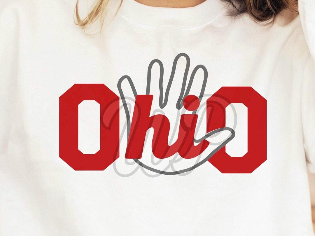 Ohio Wave Svg, Hello Ohio, Svg, Png, Dxf, Svg Files for Cricut, Vinyl ...