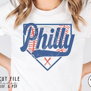 Philly Baseball svg, Philadelphia svg, png, dxf, svg files for cricut, , sublimination, vinyl cut file, iron on, game day shirts