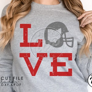 LOVE Ohio svg, Football svg, grunge distressed, png, dxf, svg files for cricut, , sublimination, vinyl cut file, silouhette