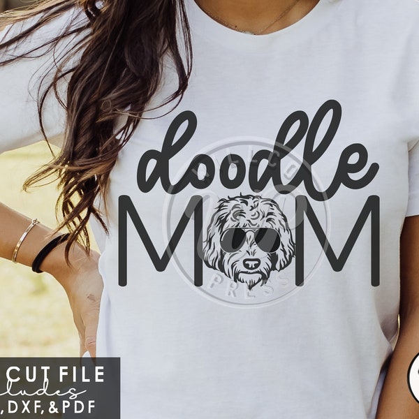 Doodle Mom svg, Dog Breeds, Labradoodle Sunglasses, png clipart, mug sublimination, digital, dtf printing, svg files for cricut