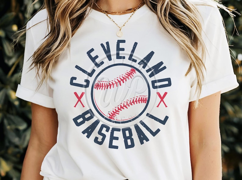 Cleveland Baseball svg, sublimination,  transparent png, digital, dxf, svg files for cricut, Cleveland shirts, iron on, retro shirt design, tumbler clipart, silouhette, vinyl cut file, outfit ideas