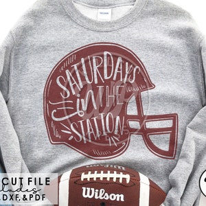 Saturdays in College Station, Texas Football svg, png, dxf, svg files for cricut, shirt svgs, sublimination, vinyl cut file, iron on, shirts