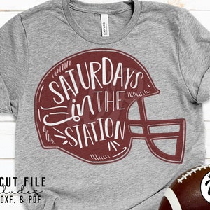 Saturdays in College Station, Texas Football svg, png, dxf, svg files for cricut, shirt svgs, sublimination, vinyl cut file, iron on, shirts