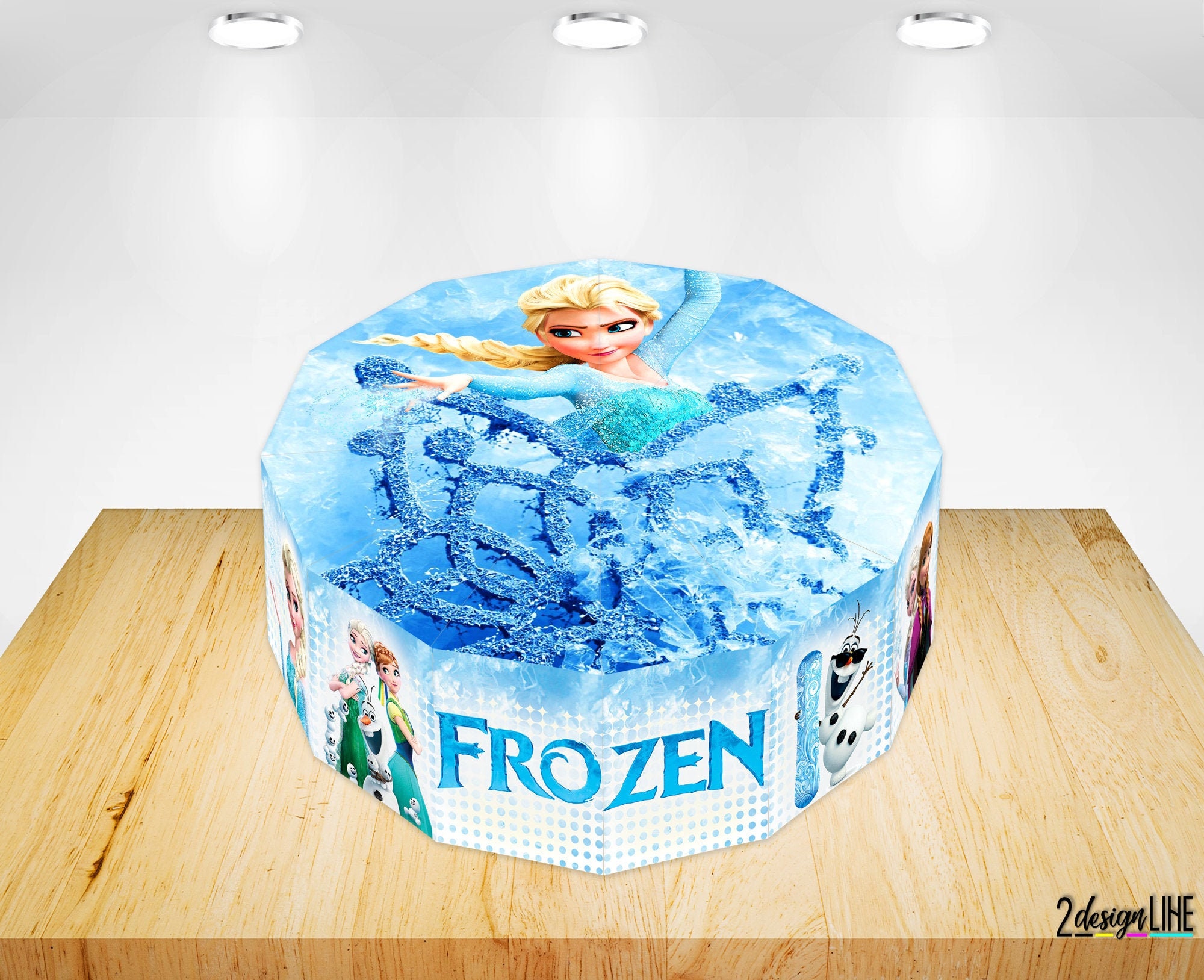 Frozen Cake Slice Boxes