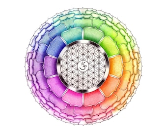 Sahasrara Crown Chakra Print