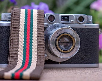 thick strap camera bolsa