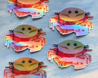 Crab Sticker