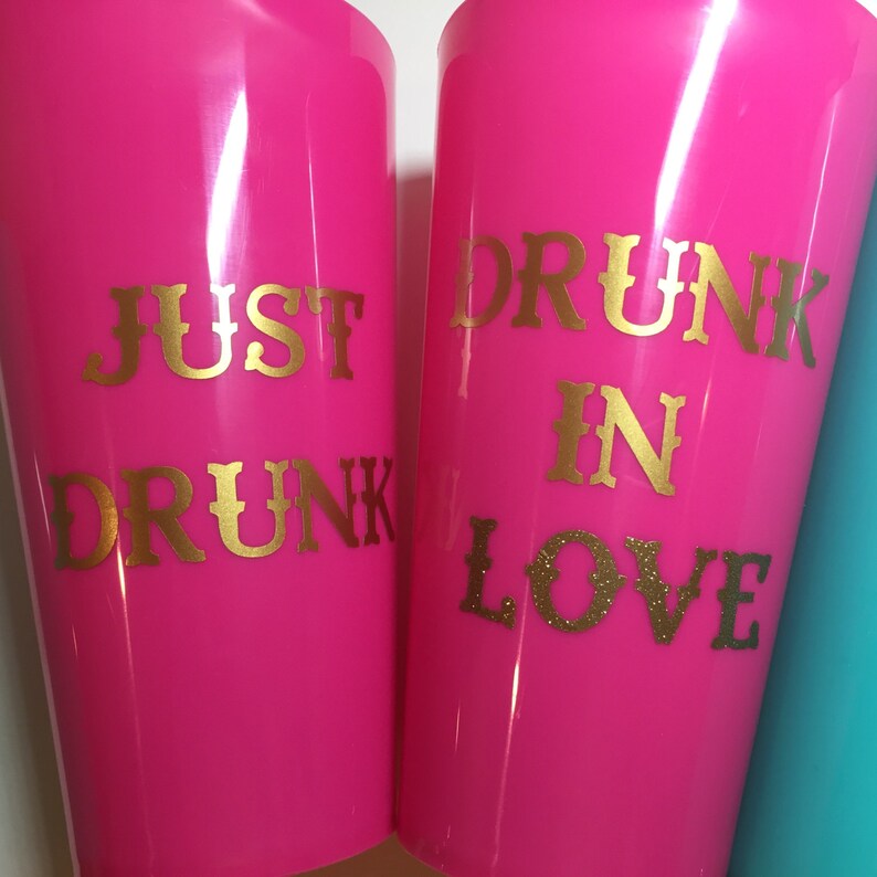 Sale Drunk In Lovejust Drunk Cups Bachelorette Party Favor Etsy 