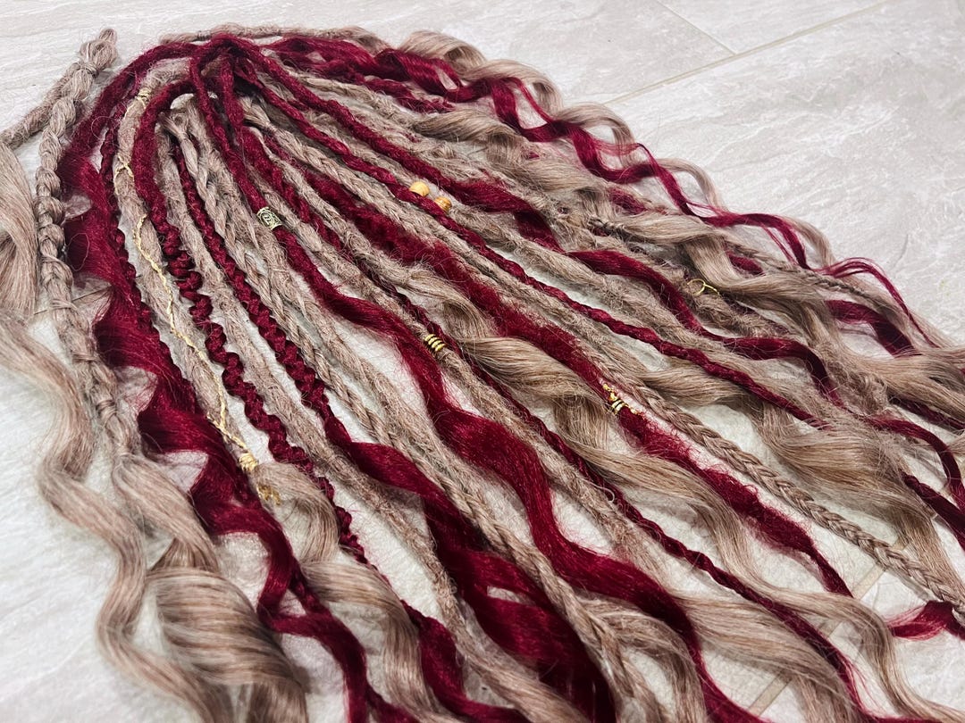 Handmade Dreadlock Extension Braid in Dreadlocks Festival Braids - Etsy