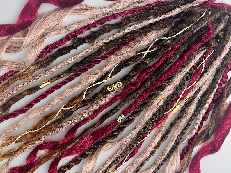 Handmade Dreadlock Extension Braid in Dreadlocks Festival Braids - Etsy