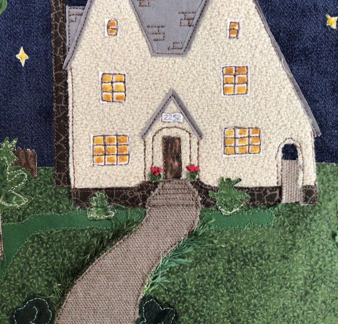 Custom Home Wall Tapestry House Portrait Made to order Etsy