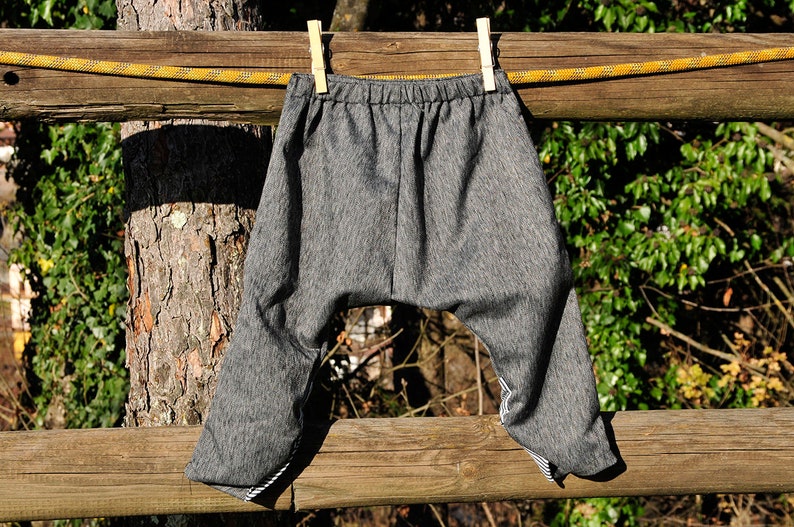 Pantaloni unisex bambina bambino boy girl harem pants | Etsy