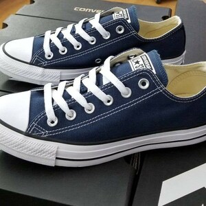 Converse all star deals ox navy blue