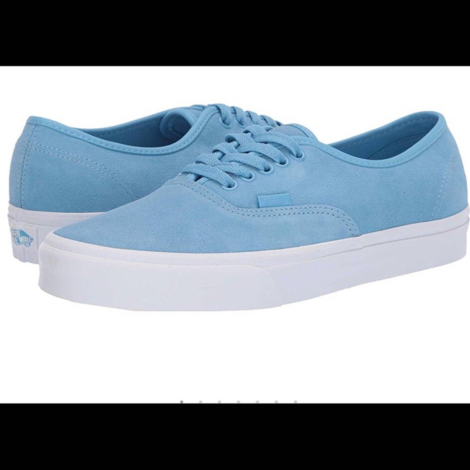 vans authentic blue suede