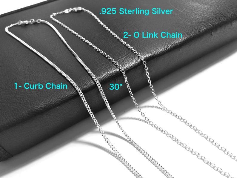 1 or BULKS CHAIN Sterling Silver .925 Plated Ready to Wear 30 Necklace Supplies Findings Jewelry Making Accessories Hardware Do It Yourself