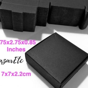 50pcs 993.5cm Paper Box Custom Jewelry Box With Bag Pouch Personalized Logo  Chic Small Jewelry Packaging Box Bulk Drawer Cardboard Box 