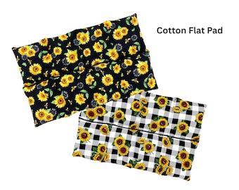 Cotton Small Size Flax Seed Cold Pack, for Gentle, Soothing Pain Relief. Aromatherapy Options