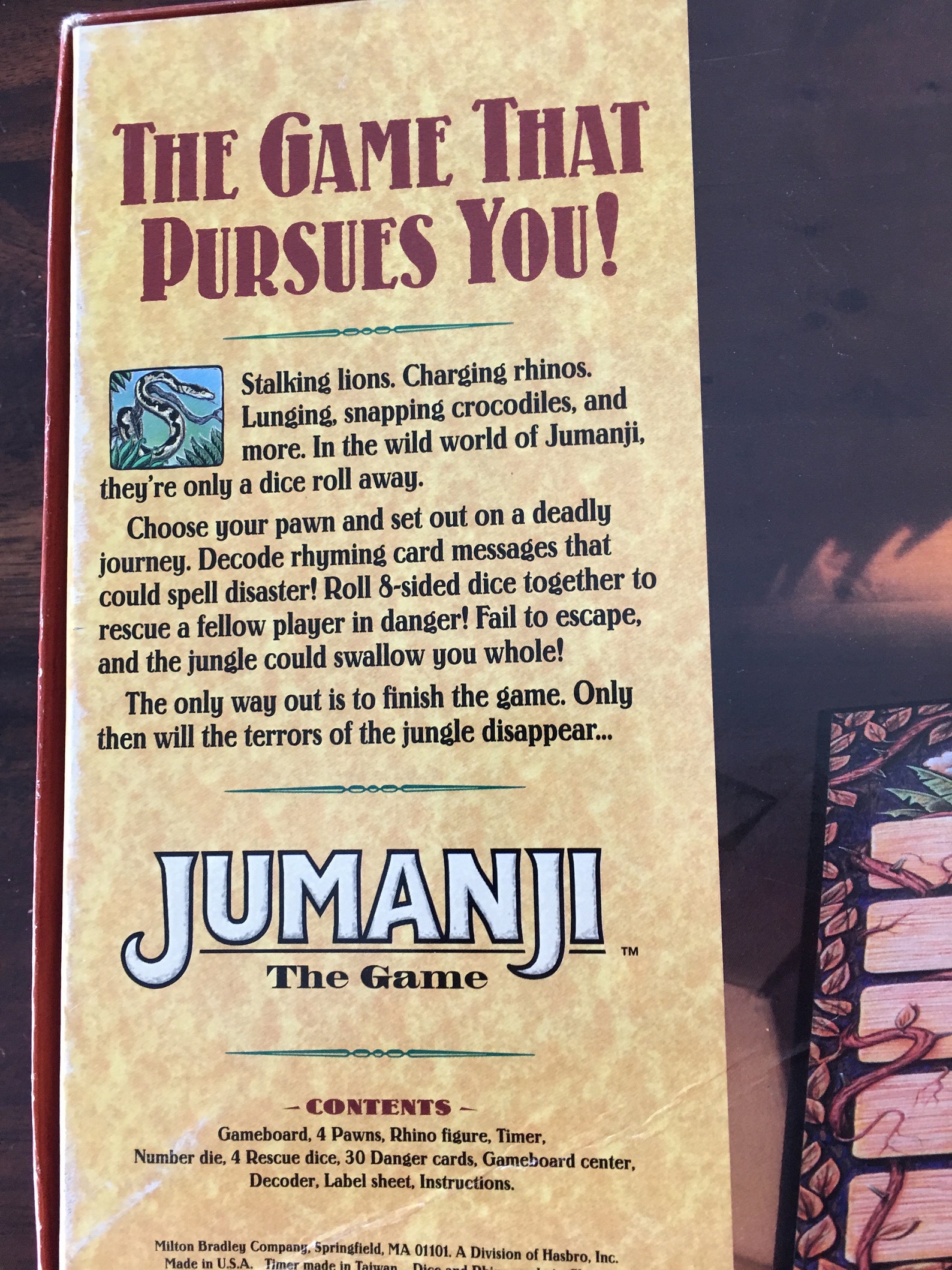 Jumanji Board Game Etsy Canada