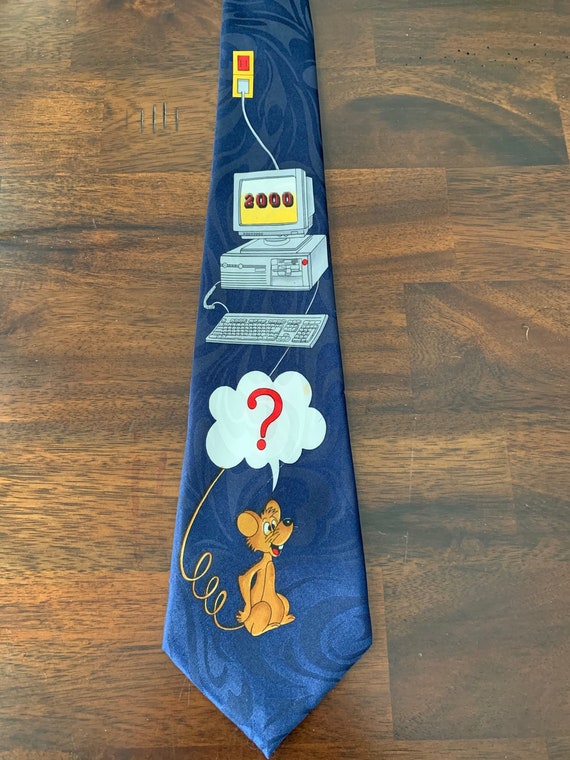 Y2K Computer Tie