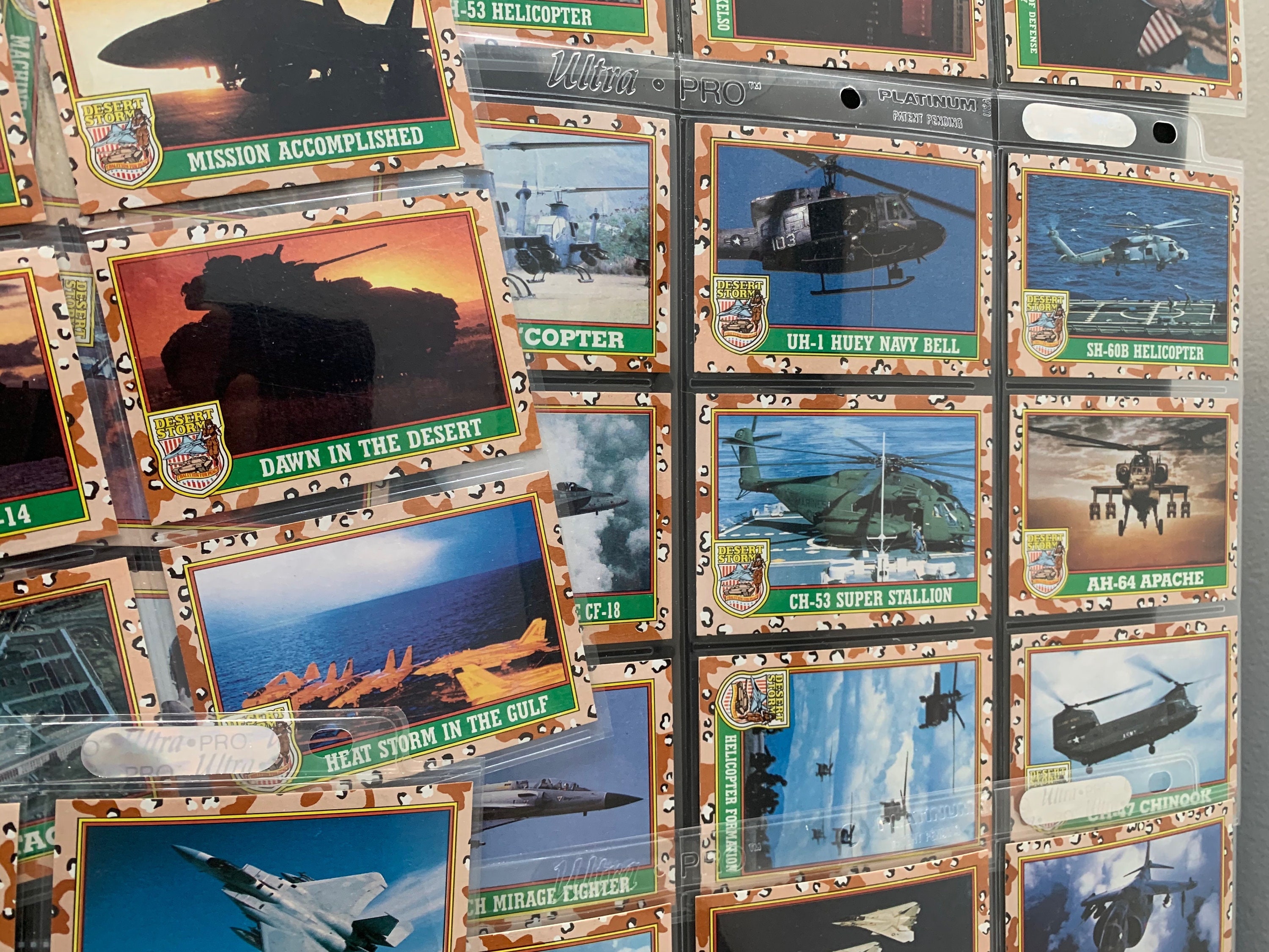 1991 Desert Storm Cards Collection 88 Cards Topps Etsy