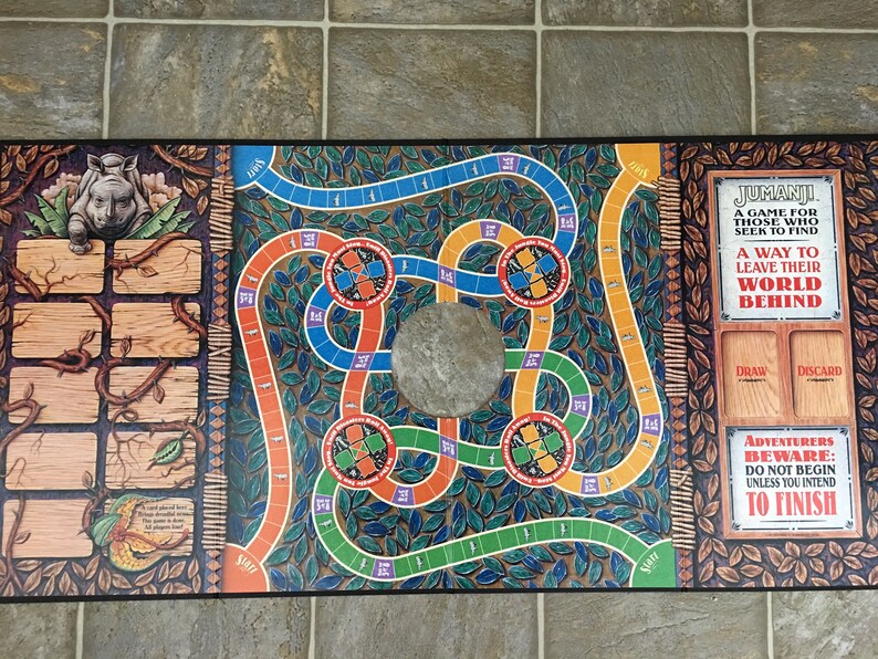 Jumanji Board Game Etsy Canada
