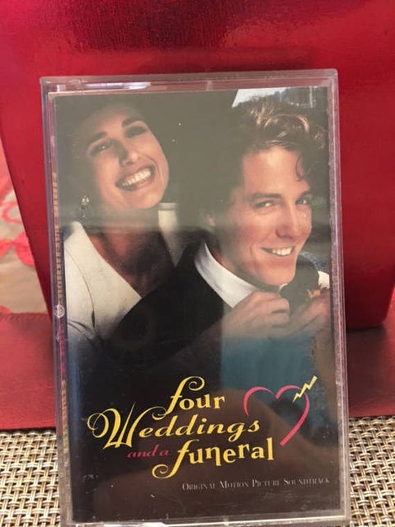 Four Weddings And A Funeral Movie Soundtrack Cassette Tape Etsy
