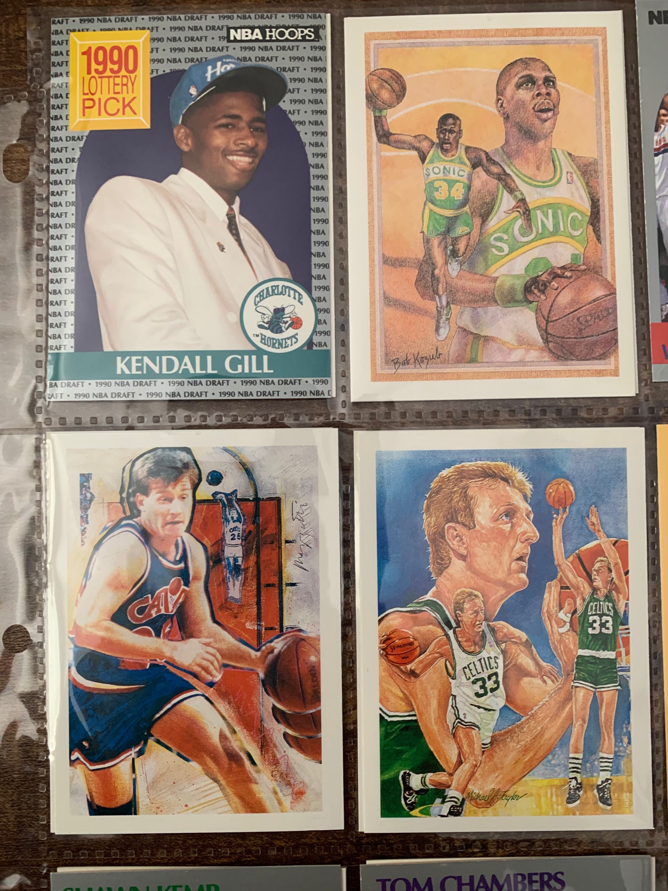 NBA Hoops 1990 Card Set 18 Cards Etsy