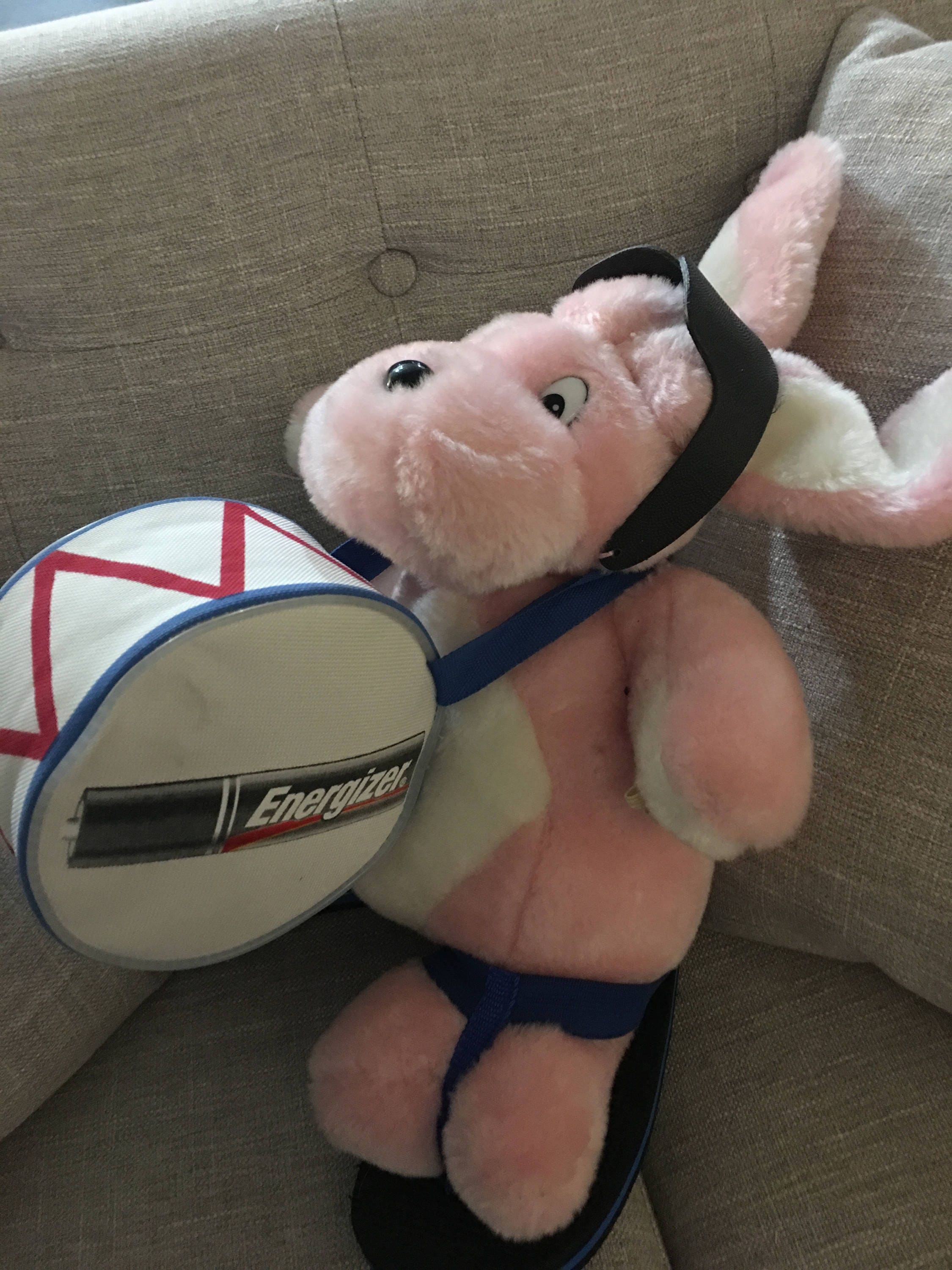 stuffed energizer bunny