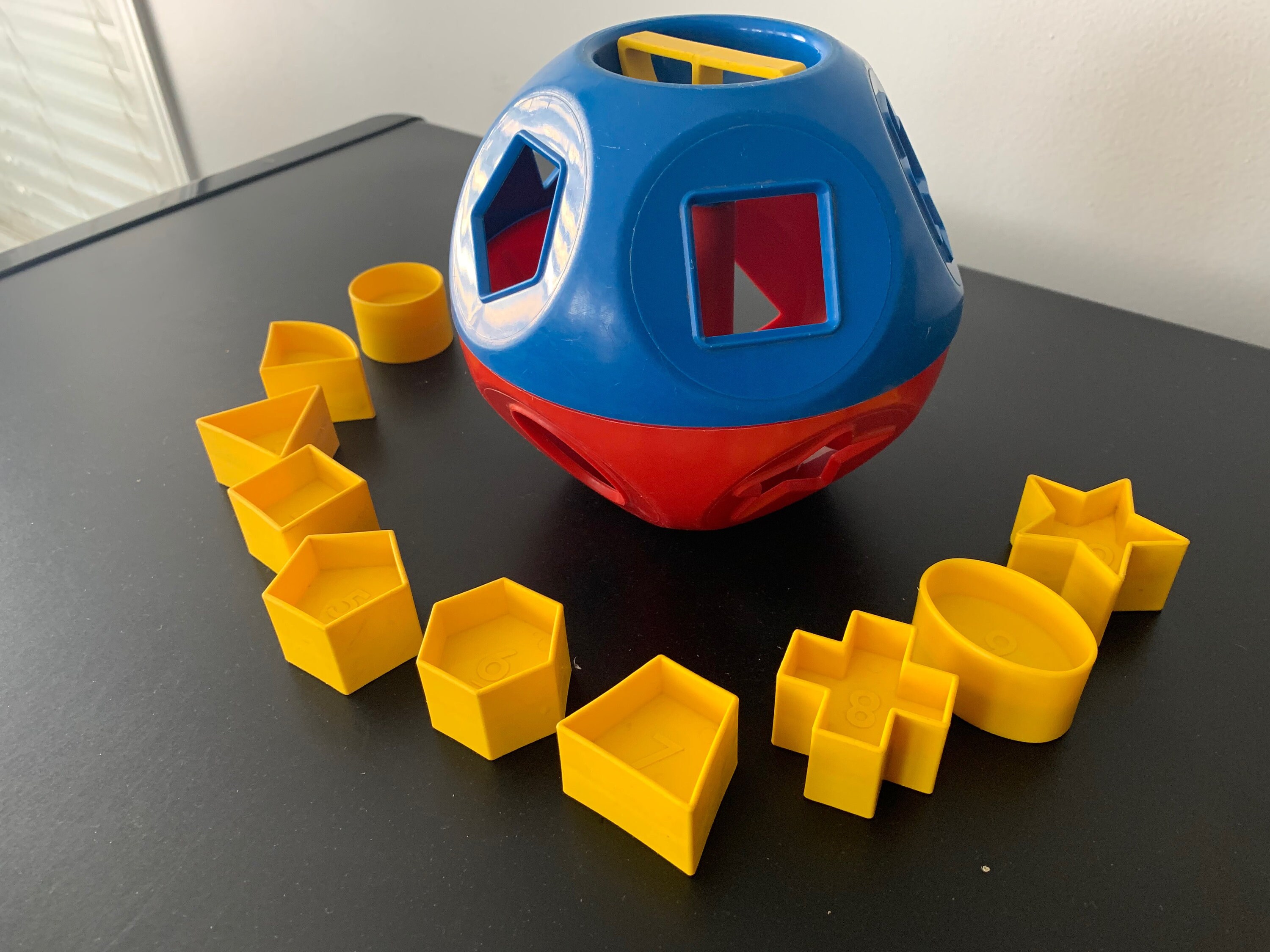 Tupperware Shape O Sorter Ball Toy Puzzle for children Etsy