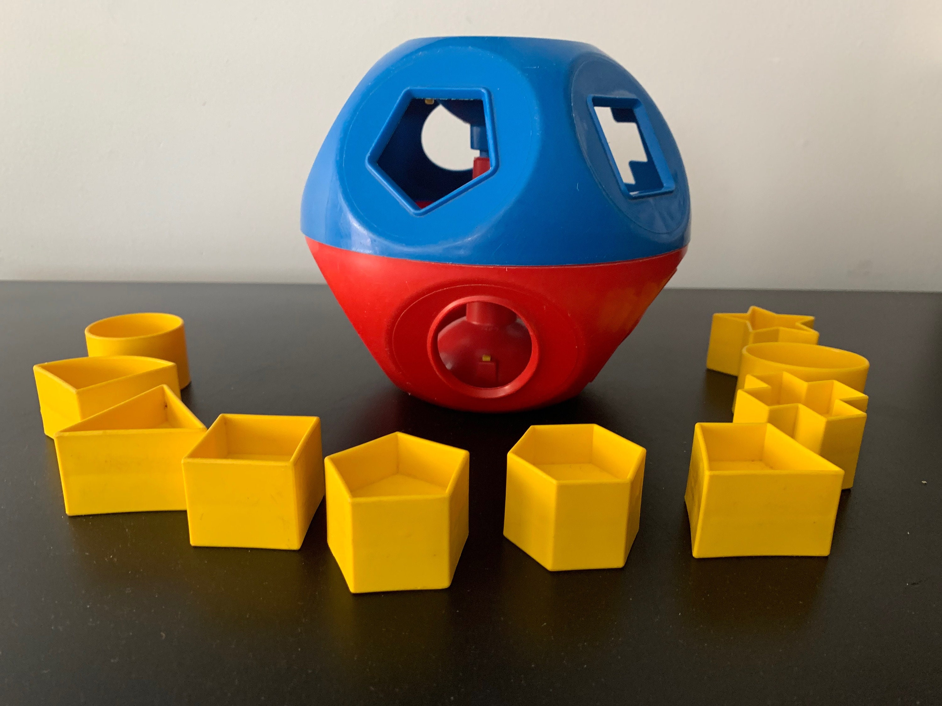 Tupperware Shape O Sorter Ball Toy Puzzle for children Etsy