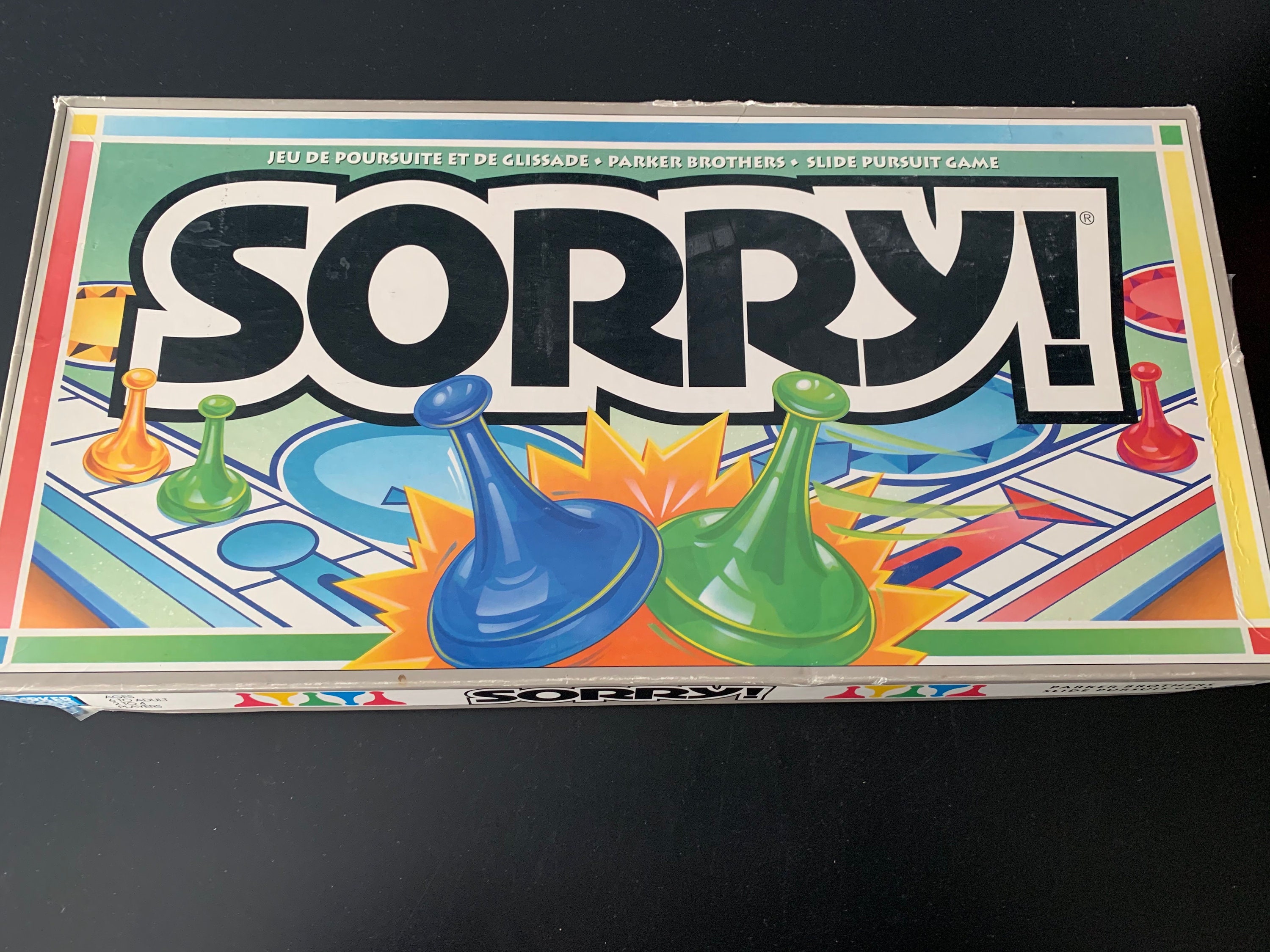 Sorry Board Game 1993 Version Etsy