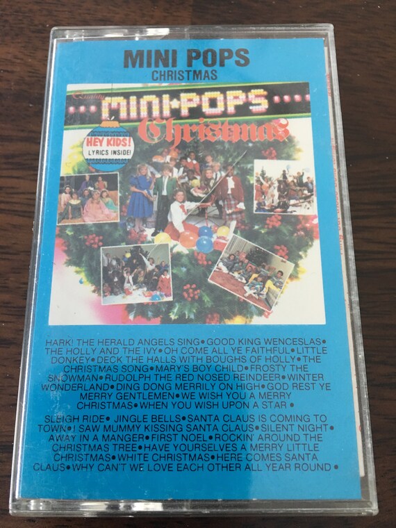 Mini Pops Christmas Cassette Etsy